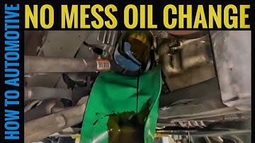 The Form-a-funnel Makes Oil Changes Mess-free