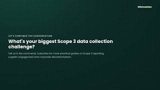 How to Collect Scope 3 Data in 2026: A Step-by-Step Guide