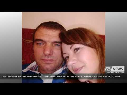 LA FORZA DI EMILIAN, RIMASTO SOLO. «TROVERO' UN LAVORO MA VOGLIO FINIRE LA SCUOLA» | 08/11/2021
