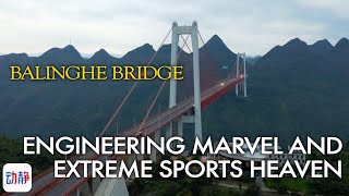 Meet one of world's highest bridges#坝陵河大桥 in Guizhou Province, China