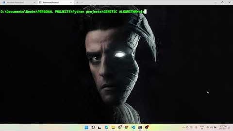 genetic algorithm learns to generate picture