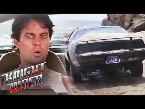 KARR is Unearthed at The Beach | Knight Rider