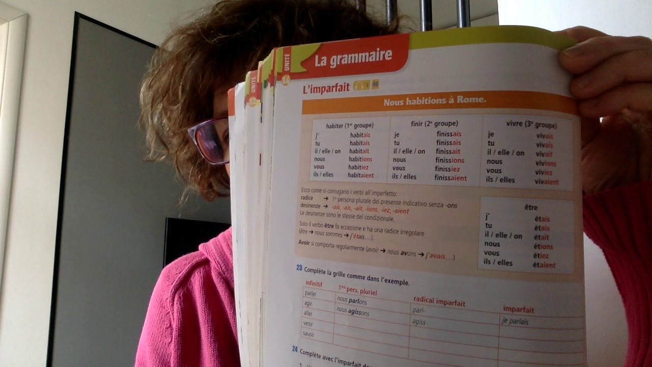 Imperfetto in francese - YouTube