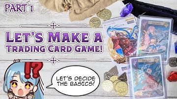 [TCG ] How to make a trading card game PART 1 (Yuki & Yuna | Twin Vtubers)