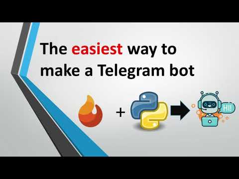 make telegram bot with python :The easiest way for you to make a telegram bot