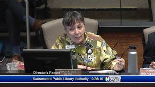 Sacramento Public Library - September 26, 2019