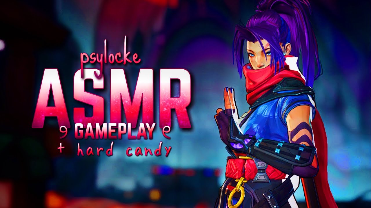 ♡ learning psylocke asmr 𝜗ৎ + hard candy sounds! ✦ 〚 marvel rivals asmr 〛💜 ˚ ༘