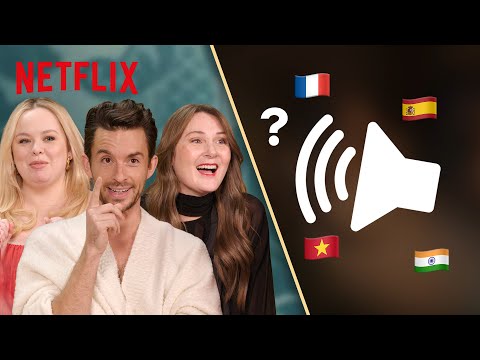 Can the Bridgerton Cast Guess the Bridgerton Dub? | Netflix