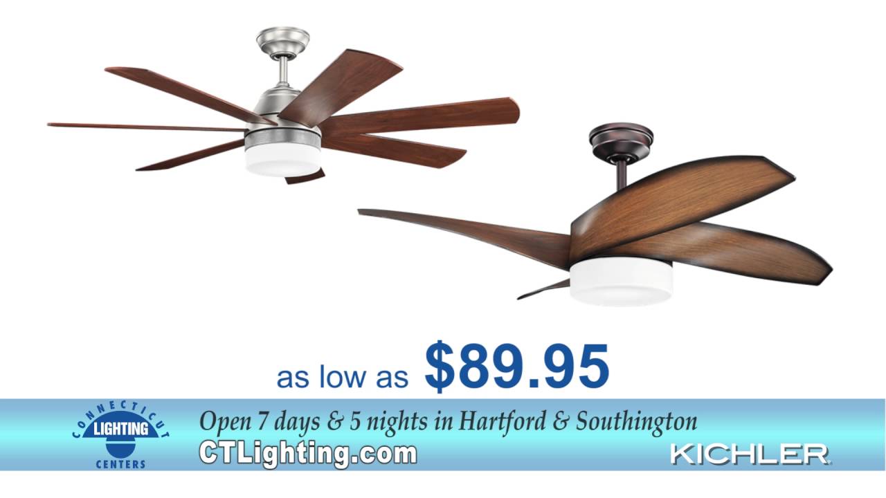 CT Lighting: Ceiling Fans Kichler (Jun 2016)