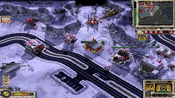 Red Alert 3 C&C(Epic War Mod 2.3) Japan vs 5 Brutal AI