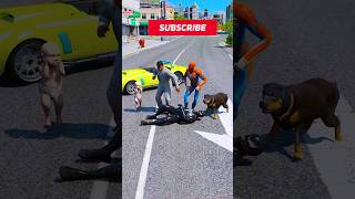GTA V DOGS TEACT US LOVE IN ITS PUREST FROM PART-28 #shorts | GERINGG