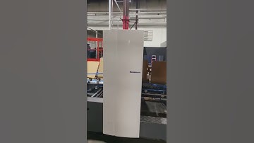 Side pasting 1900 mm width carton gluer #ROLAM