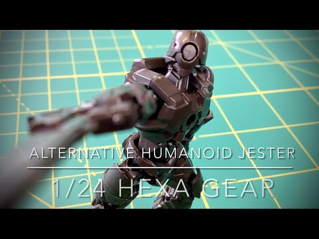 Kotobukiya Hexa Gear 1/24 Alternative Cross Raider Night Stalkers Model Kit – Black Customizable Plastic Mecha Model - View #2