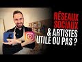  artistes  les rseaux sociaux  comment  pour qui  pourquoi 