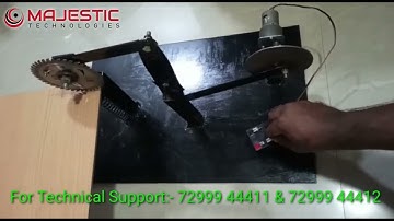 BEAM ENGINE POWERED CIRCULAR SAWING MACHINE / LOW COST MECHANICAL ENGINEERING PROJECT/ KERALA