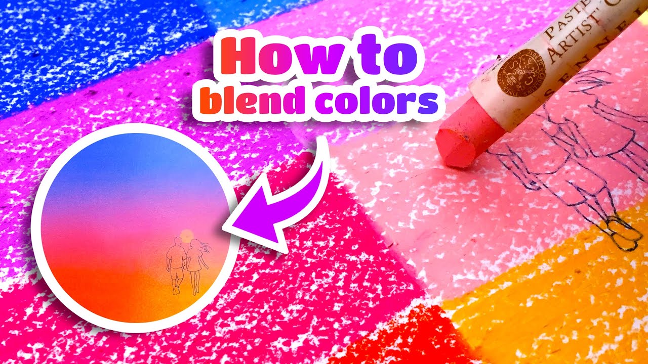 Tips for blending colors 🙌🖍️ #art #artroom #drawing #tuto