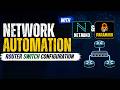 Configuration of Router switches through Netmiko and paramiko