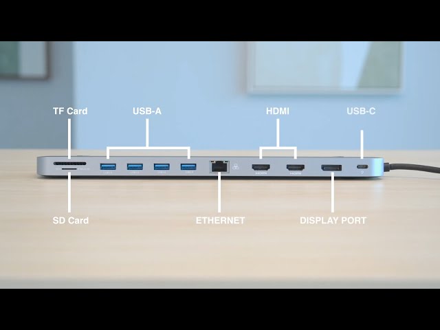 How to Set Up and Use Your SideTrak 13-Port USB-C Docking Station