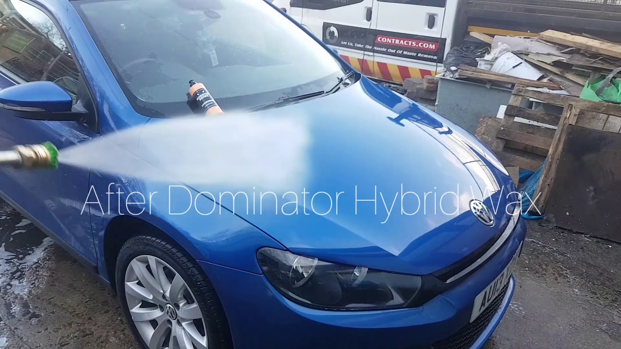 Hydrophobic Water Behaviour Water Beading and Sheeting Dominator