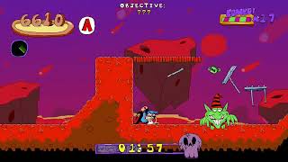 Pizza Tower: Cosmic Slice BLOODMOON gameplay + lap 2 screenshot 5