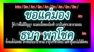 🎸คอร์ดเพลง🎸 ขอแค่มอง - ธนา พาโชค