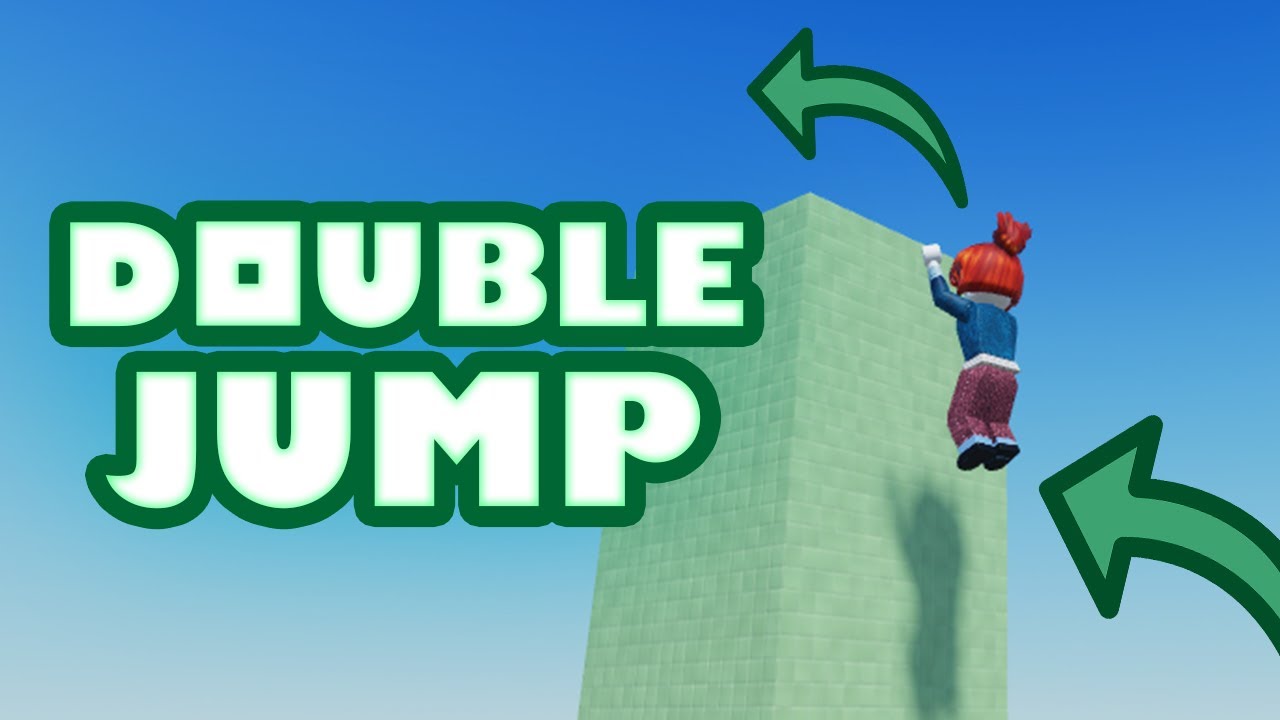 Roblox studio tutorial : How to do a double jump - YouTube