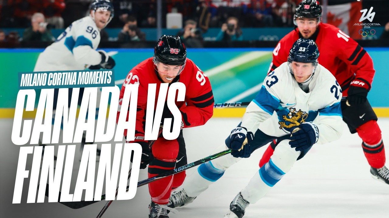 Canadian Comeback Kings 🇨🇦🏒🇫🇮 | Men's Ice Hockey Semifinals | Milano Cortina Moments