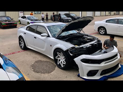 FIRST IN THE WORLD TO INSTALL FOG LIGHTS ON A 2020 WIDEBODY DODGE CHARGER  *COMMENT BELOW*