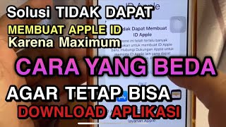Solusi Baru Tidak Dapat Membuat Apple id Maximum | Tutorial Sampai Berhasil Download Aplikasi screenshot 5