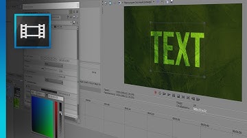How to Create a image inside text in Sony Vegas