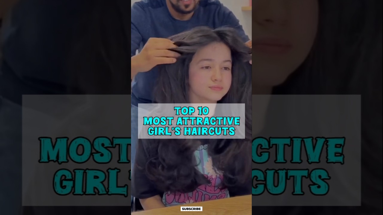 top 10 girl's haircuts 🤯 