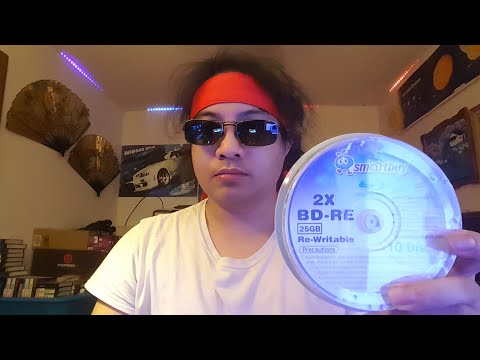 Checking Out and Testing The 10 Pack Smartbuy 2X 25GB Blue Blu-ray BDRE Rewritable Logo Blank Bluray