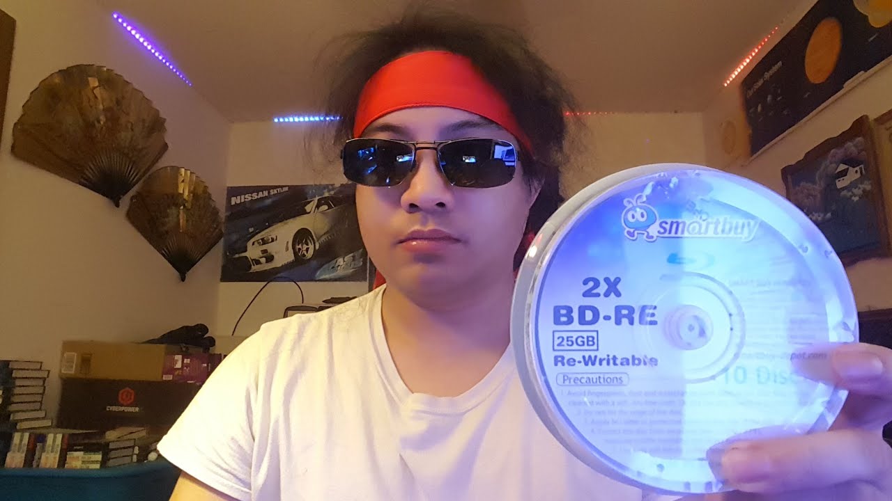 Checking Out and Testing The 10 Pack Smartbuy 2X 25GB Blue Blu-ray BDRE Rewritable Logo Blank Bluray