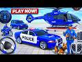 Police Car Chase Simulator 3D game - Real Cop Cars Driving Simulator 2026 - Android GamePlay