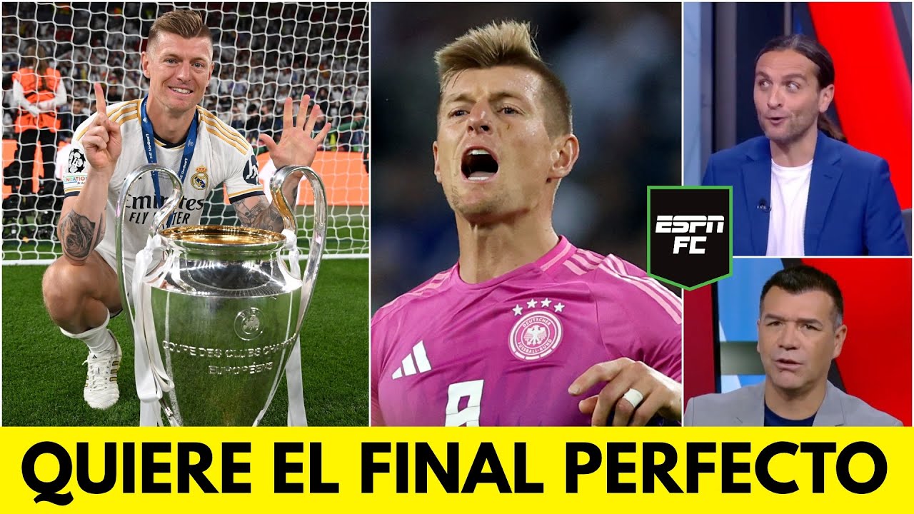 TONI KROOS es LA CLAVE para que ALEMANIA TRIUNFE en EURO 2024. Debe jugar como REAL MADRID | ESPN FC