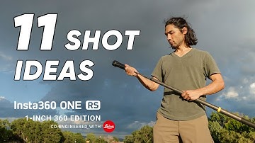 Insta360 RS 1-Inch 360 - 11 Filmmaking Shot Ideas (ft. Brandon Li)