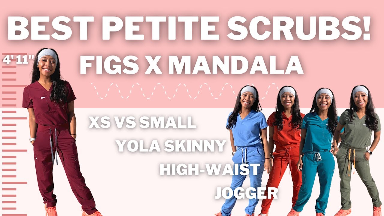 High Waisted Joggers – Mandala Scrubs