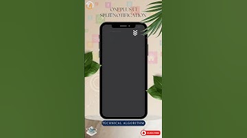 OnePlus Notification Drawer Split Mode Enable Kaise Kare? #oneplus #shorts
