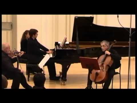 J.N Hummel piano trio G dur, 1st Mov., Martin Levický-piano,Ewald Danel violin,Ján Slávik-cello