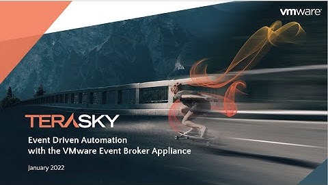 Webinar: Event Driven Automation – with the VMware Event Broker Appliance, Fling (Hebrew)