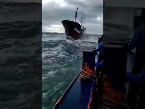 The North Sea. The Most Dangerous Job In The World