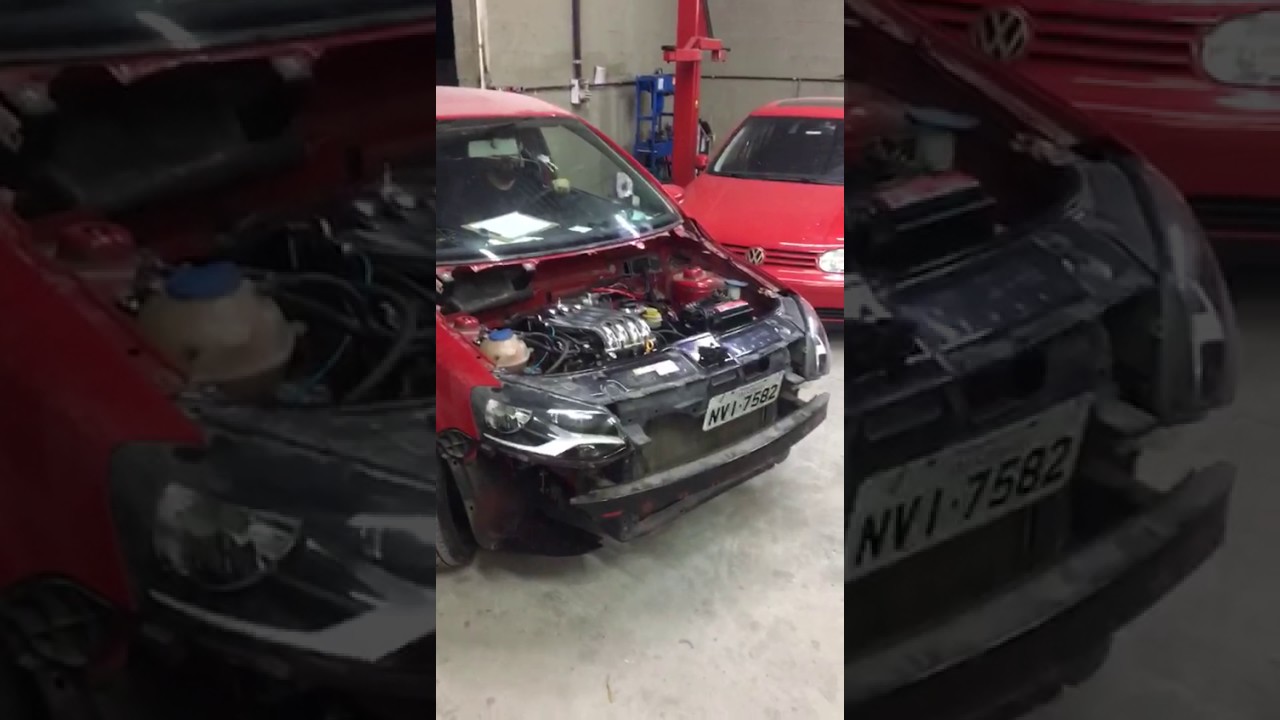 Vw Fox 2 0 8v Turbo Primeiro Teste Rodando Youtube