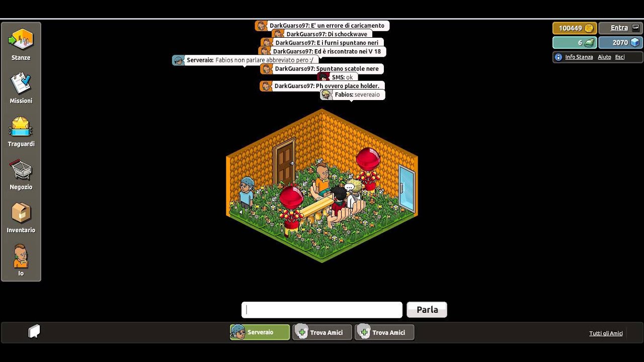 Come si svolgono i provini staff nei v63 retro server Habbo