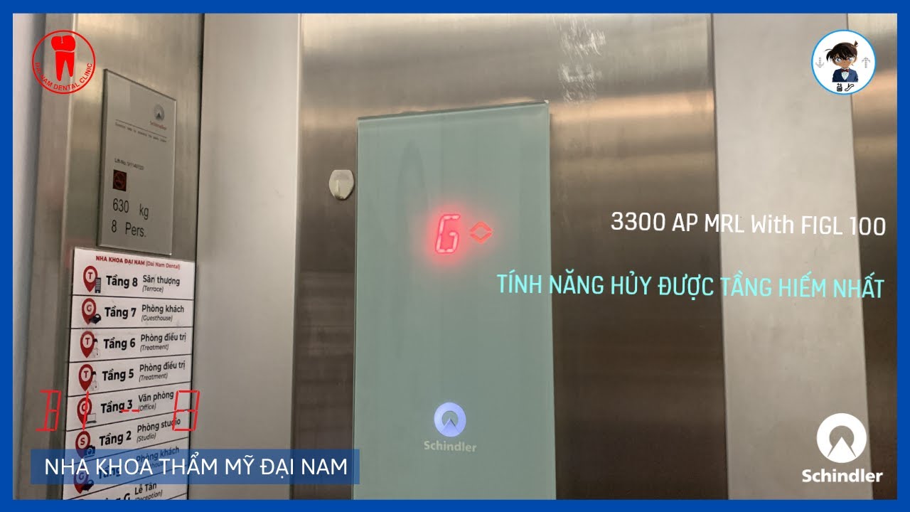 Schindler 3300 AP MRL - Dai Nam Cosmetic Dentistry 4, HCMC, VN