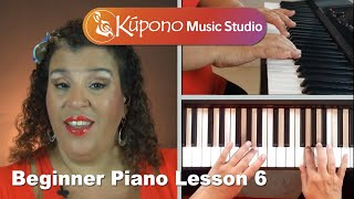 Beginner Piano Lesson 6 - Playing a Song with Triads #2