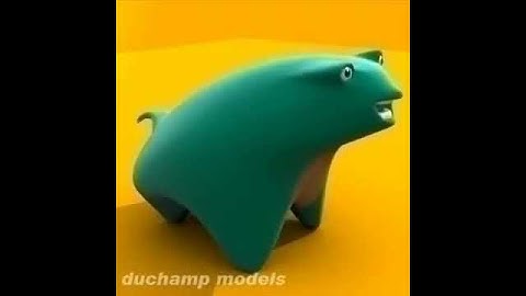 3D Model of Tubby Cartoon Character Review