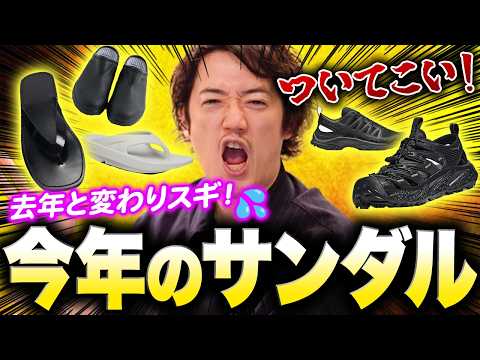 どれを買えばいいかわからないサンダル難民！！俺が全部解説してやんよ