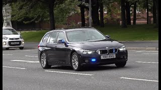 Merseyside Police / 2017 Unmarked BMW 330D / Roads Policing Vehicle / Responding