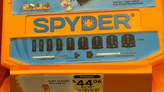 ☢️💥Spyder 13pc Hole Saw Set 75% OFF ☢️💥
