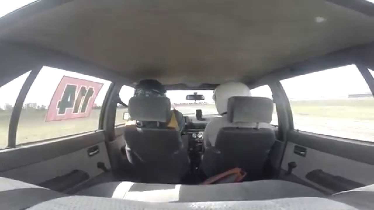 Renault 9 turbo - Speed day Mouras 12/10/2015